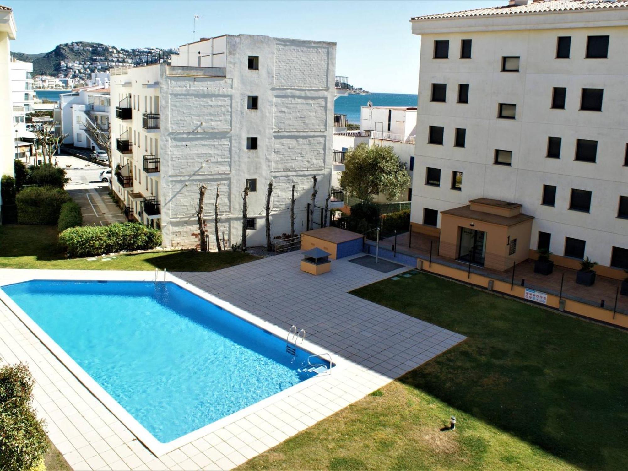 Apartamento En Roses A 2 Min De La Playa Con Vistas Al Mar Av-18 ジローナ エクステリア 写真